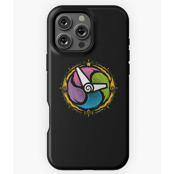 Ghost Watch Creepy Halloween Art M2704 Phone Case for iPhone 17 16 15 14 13 12 11 Pro Max