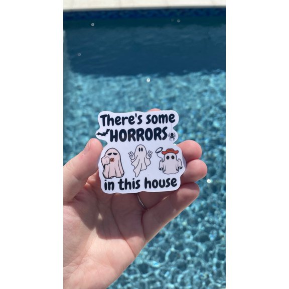 Ghost Waterbottle Ghost Sticker