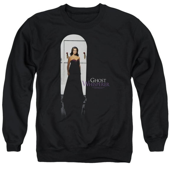 Ghost Whisperer Doorway Adult Crewneck Sweatshirt Black