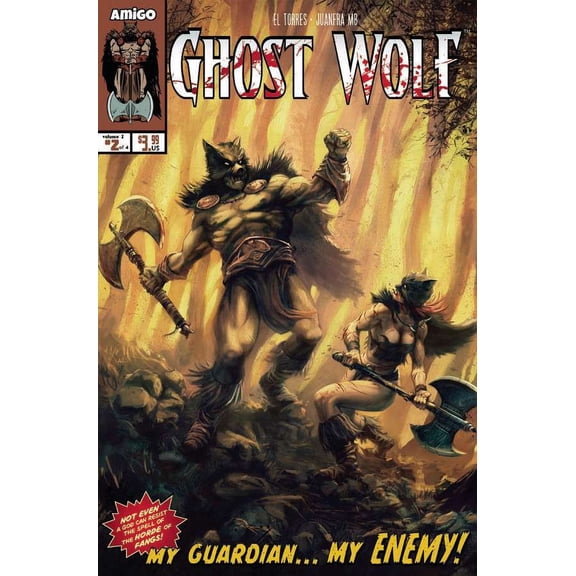 Ghost Wolf: The Horde of Fangs #2 VF ; Amigo Comic Book