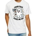 thumbnail image 1 of Ghost Your Face Pissed Me Off T-Shirt – Funny Sarcastic Graphic Tee, 1 of 5