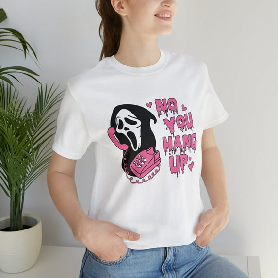 Ghost face tee shirt | Halloween Ghost face clothing | halloween gifts |