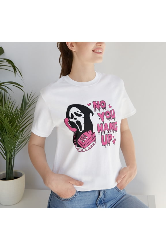 Ghost face tee shirt | Halloween Ghost face clothing | halloween gifts |