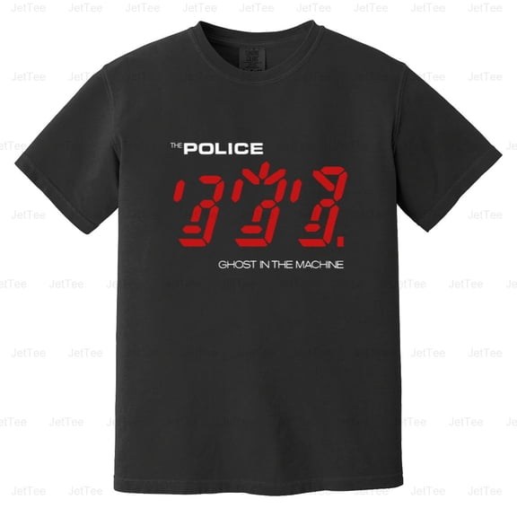 Ghost in the Machine Vintage Retro Music Band New Wave Comfort Color T-Shirt Unisex, up to 4XL