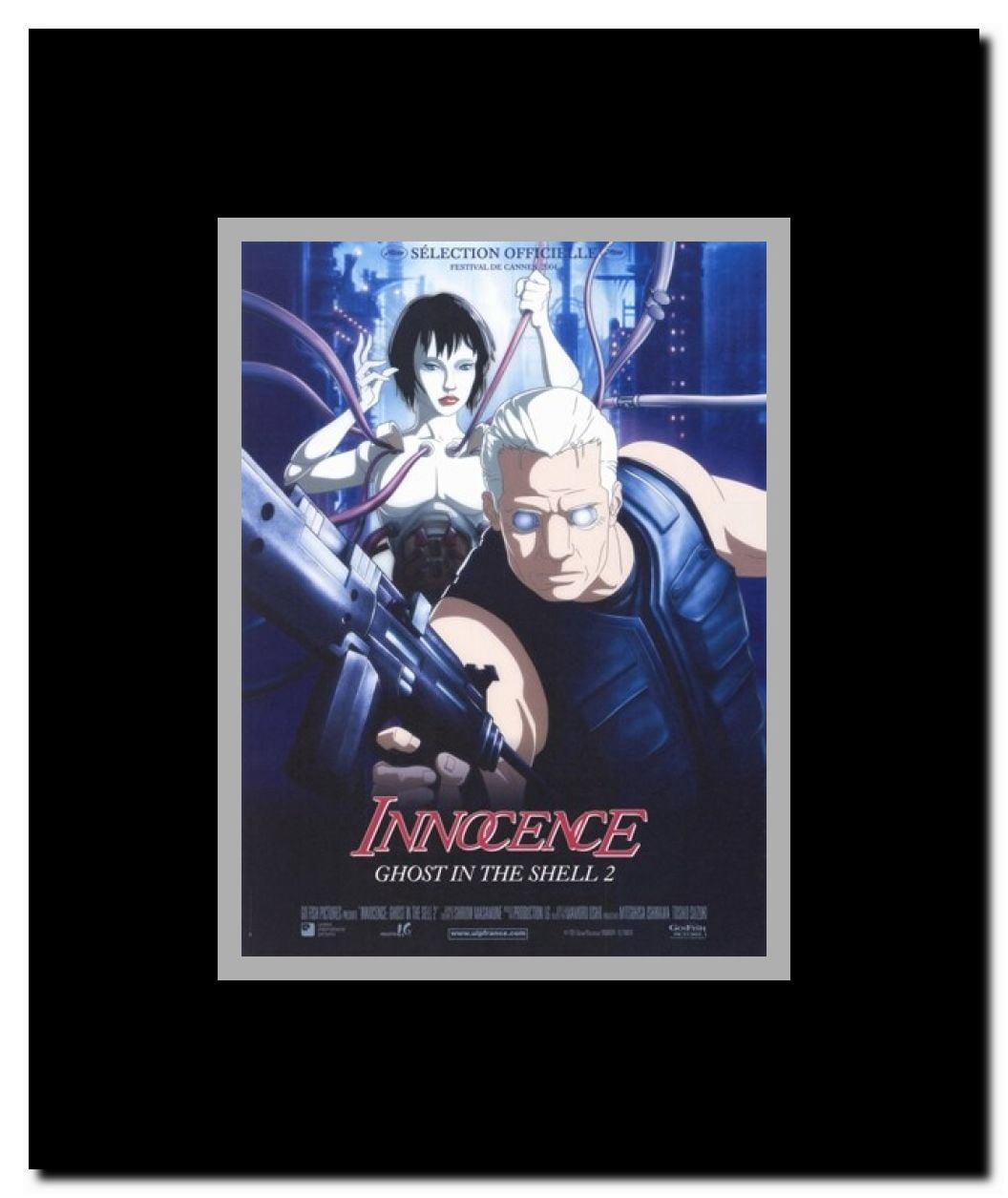 Ghost in the Shell 2: Innocence Framed Movie Poster