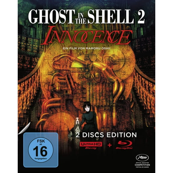 Ghost in the Shell 2 - Innocence - Limited Edition (+ Blu-ray) (Blu-ray) Mamoru Oshii