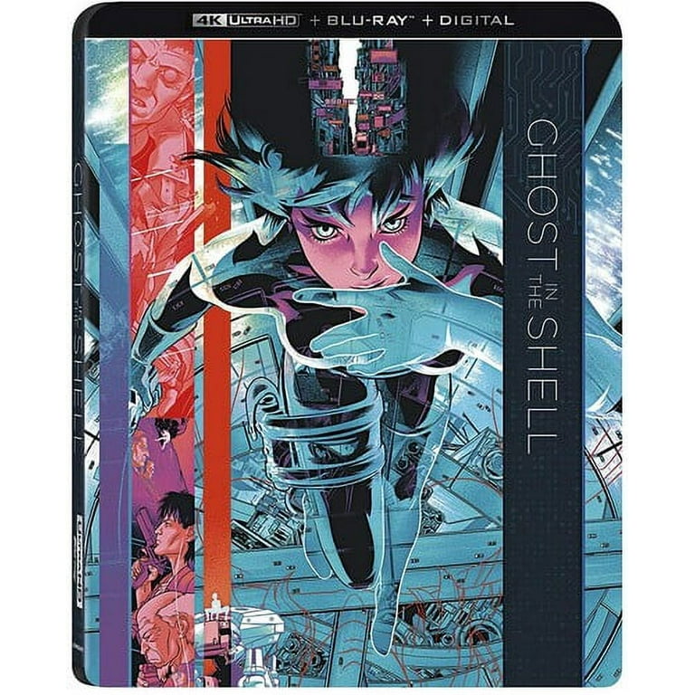 Amazon.com: Ghost in the Shell (4K Ultra HD + Blu-ray Set