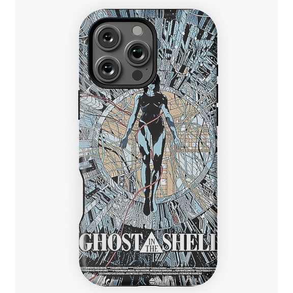Ghost in the Shell Anime Cyber GA2142 Phone Case for iPhone 11 to 17 Pro Max