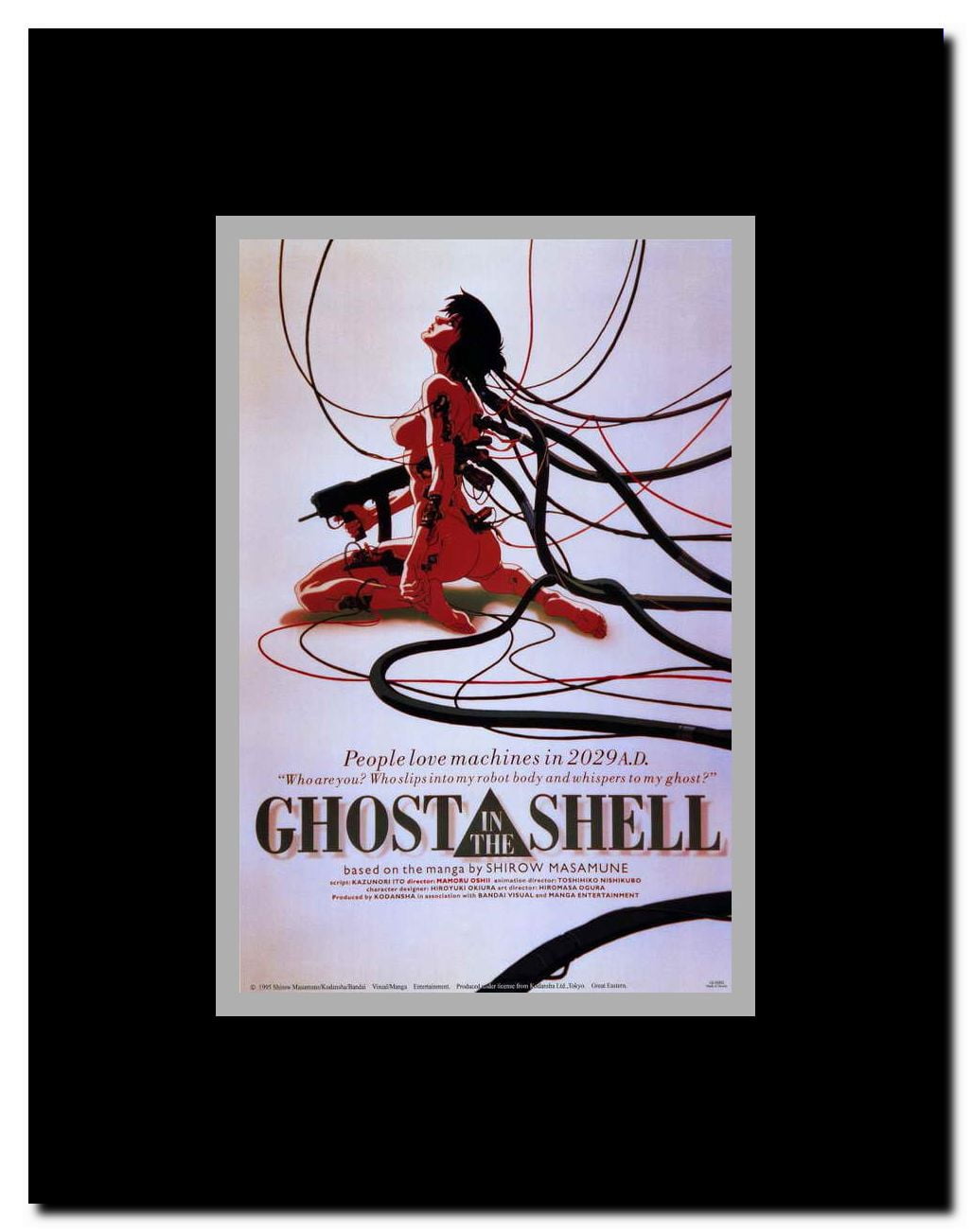 Ghost in the Shell Framed Movie Poster