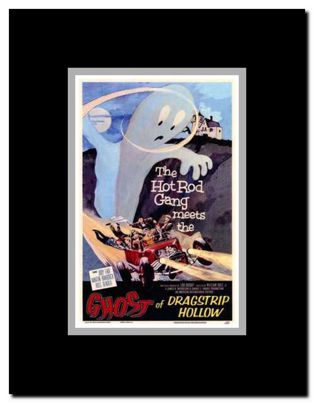 Ghost of Dragstrip Hollow Framed Movie Poster