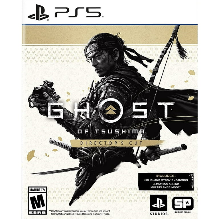 100％品質 of Ghost Tsushima Walmart.com - 5 PlayStation – Cut Director's 家庭用ゲームソフト