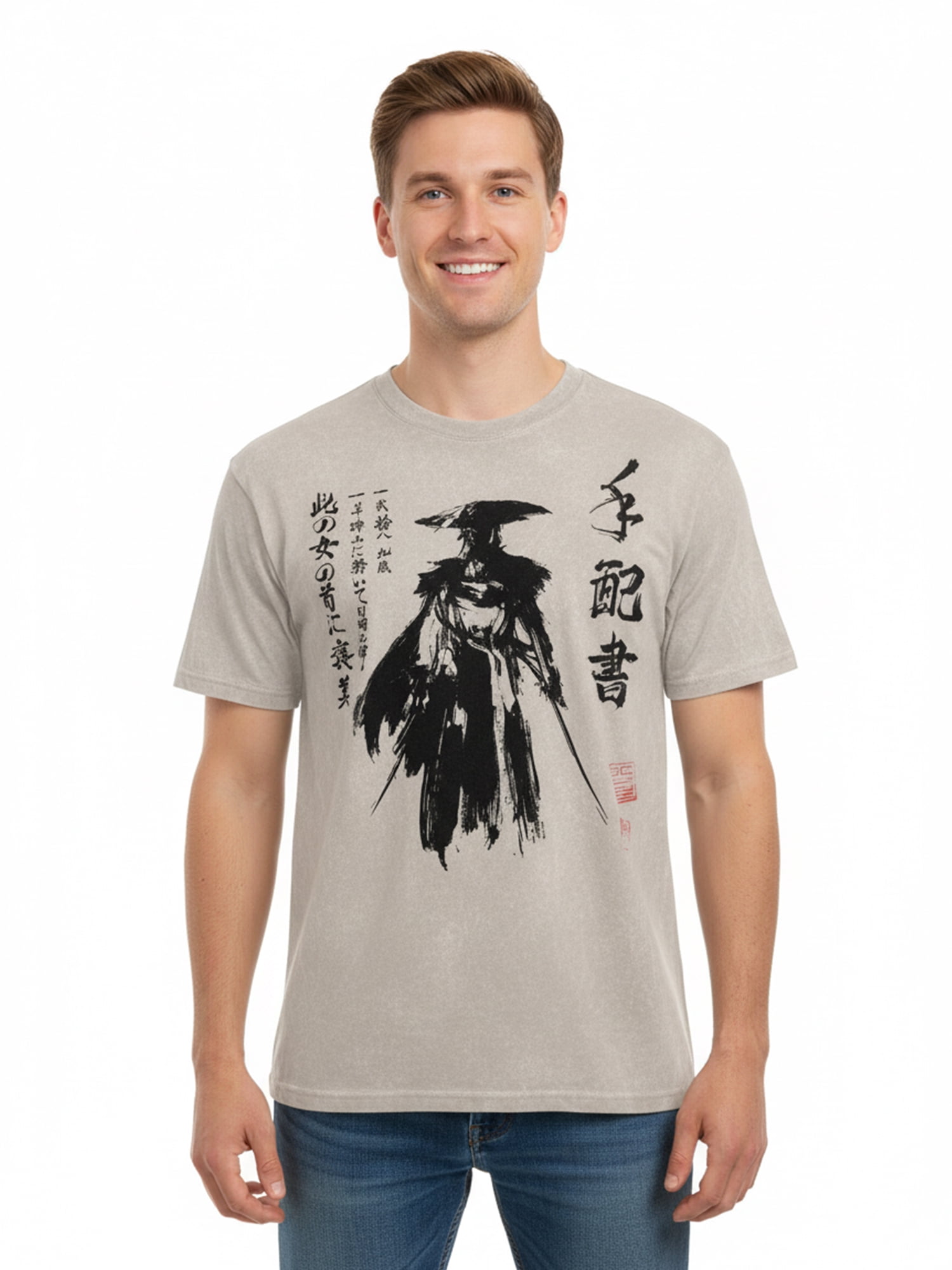 Ghost of Yotei, Men's & Big Men's Graphic Tee, Sizes SM-3XL