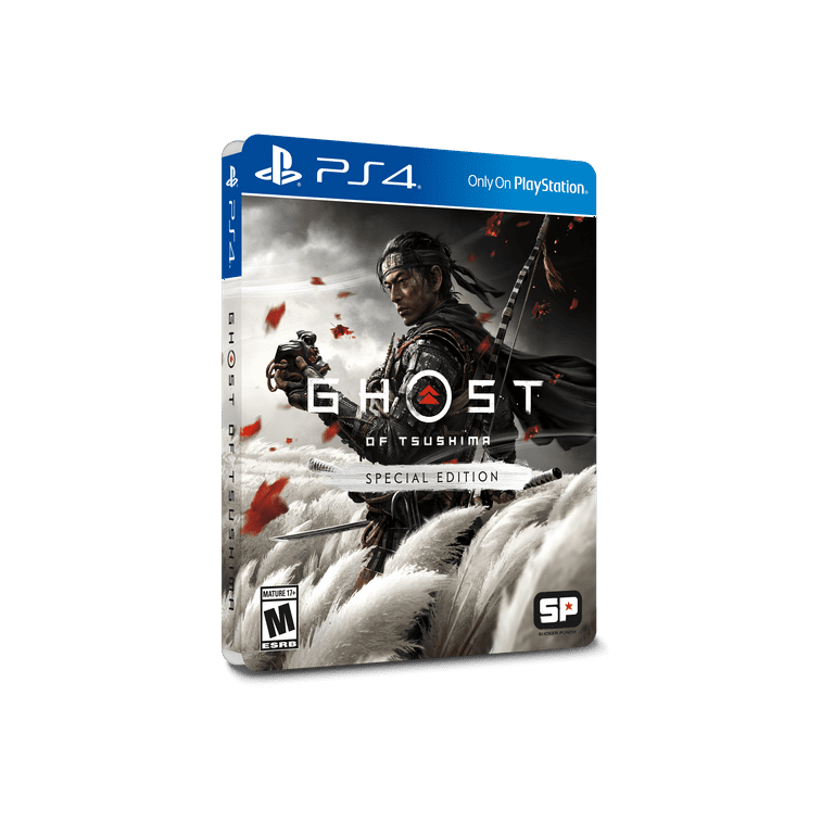 4 Special PlayStation Ghost of Edition, Tsushima Sony,