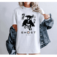 thumbnail image 1 of Ghost of Yotei Samurai T-Shirt, Japanese Warrior Shirt, Autumn Art Tee, Ver 1, 1 of 4