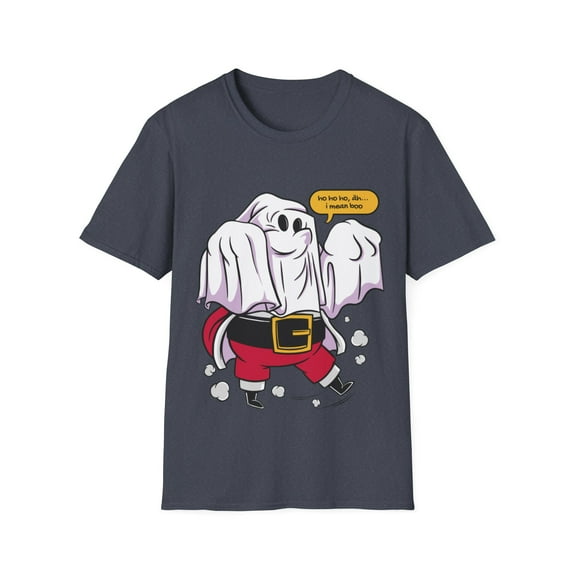 Ghost santa claus funny Halloween Graphic TShirt and More