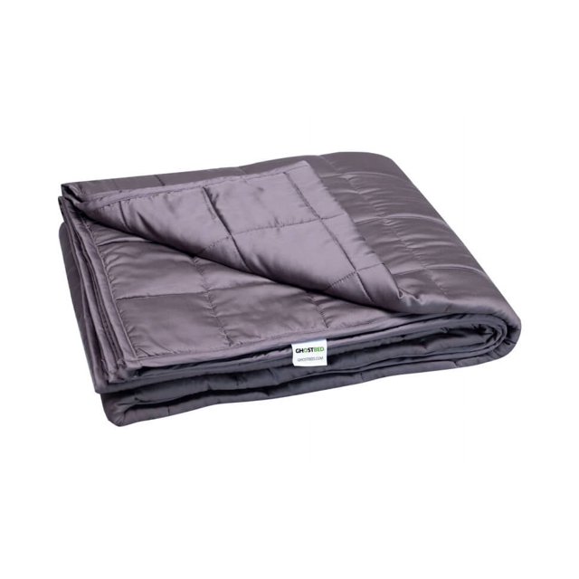 GhostBed 15 lb Weighted Blanket 100 Cooling & Breathable Tencel