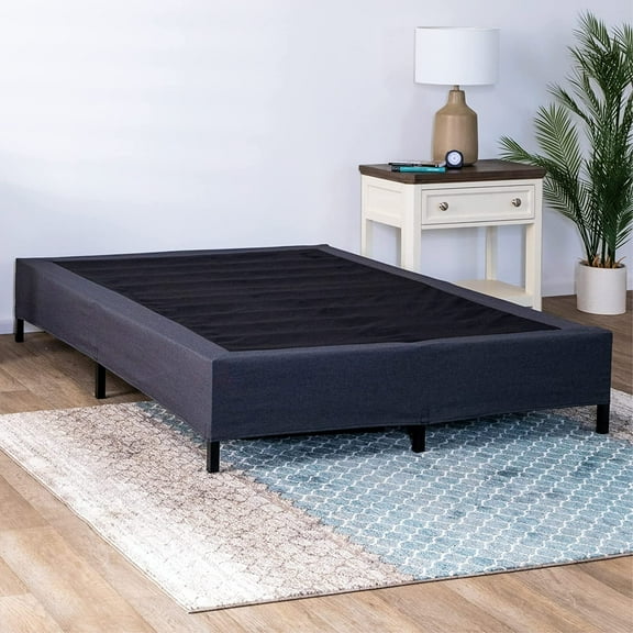 GhostBed All-in-One Metal King, Box Spring, Mattress Foundation, Quick Snap Assembly