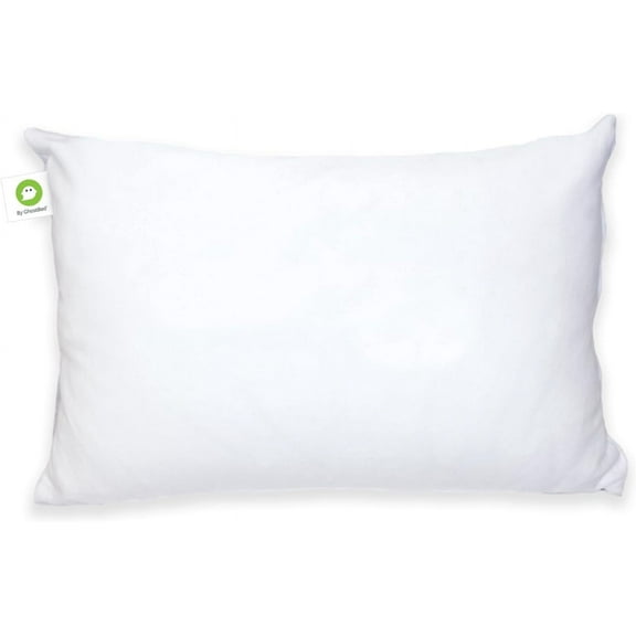 GhostBed Faux Down Pillow - Down Alternative with Breathable, Cool Microfiber Gel - Standard Size