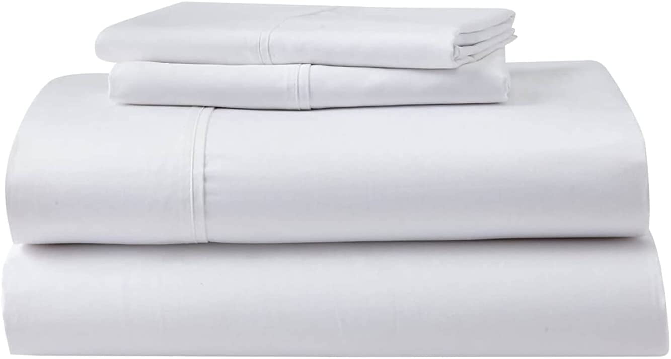 GhostBed Full Cooling Supima Cotton and Luxury Sheet Set Wrinkle