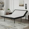 thumbnail image 1 of GhostBed Twin XL Adjustable Bed Base - Metal Frame, Charcoal Gray, Head/Foot Adjust, Massage, USB Ports, Wireless Remote, for Bedroom, 1 of 7