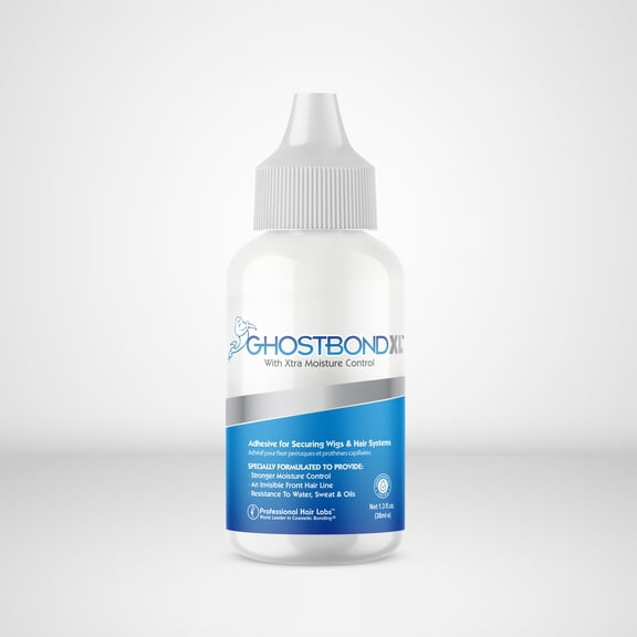 GhostBond XL Replacement Invisible Bonding Glue for Hair & Wigs, 1.3 oz