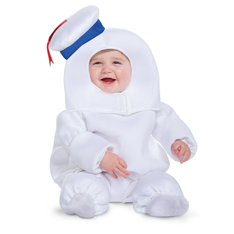 Ghostbuster Mini Stay Puft Marshmallow Man Halloween Costume for