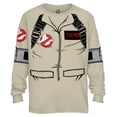 thumbnail image 1 of Ghostbusters by Mad Engine ZEDDEMORE LONG SLEEVE Graphic Tee, Men's 2XL, 1 of 2
