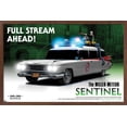 thumbnail image 1 of Ghostbusters 1984 - Ecto1 by Russell Walks Wall Poster, 22.375" x 34", Framed, 1 of 3