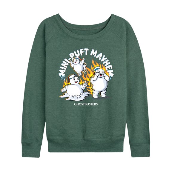 Ghostbusters 2 - Frozen Empire - Mini Pufts - Ladies French Terry Long Sleeve Shirt