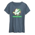 thumbnail image 1 of Ghostbusters 2 - Frozen Empire - Ghostbusters Neon - Ladies Short Sleeve Graphic T-Shirt, 1 of 4