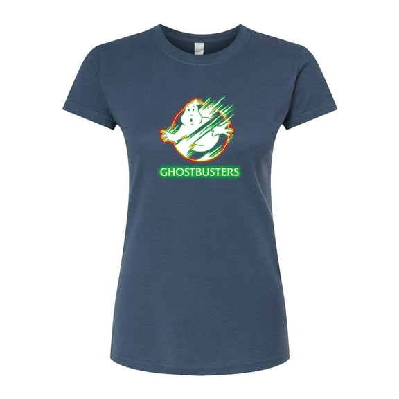 Ghostbusters 2 - Frozen Empire - Neon  - Juniors Fitted Tee