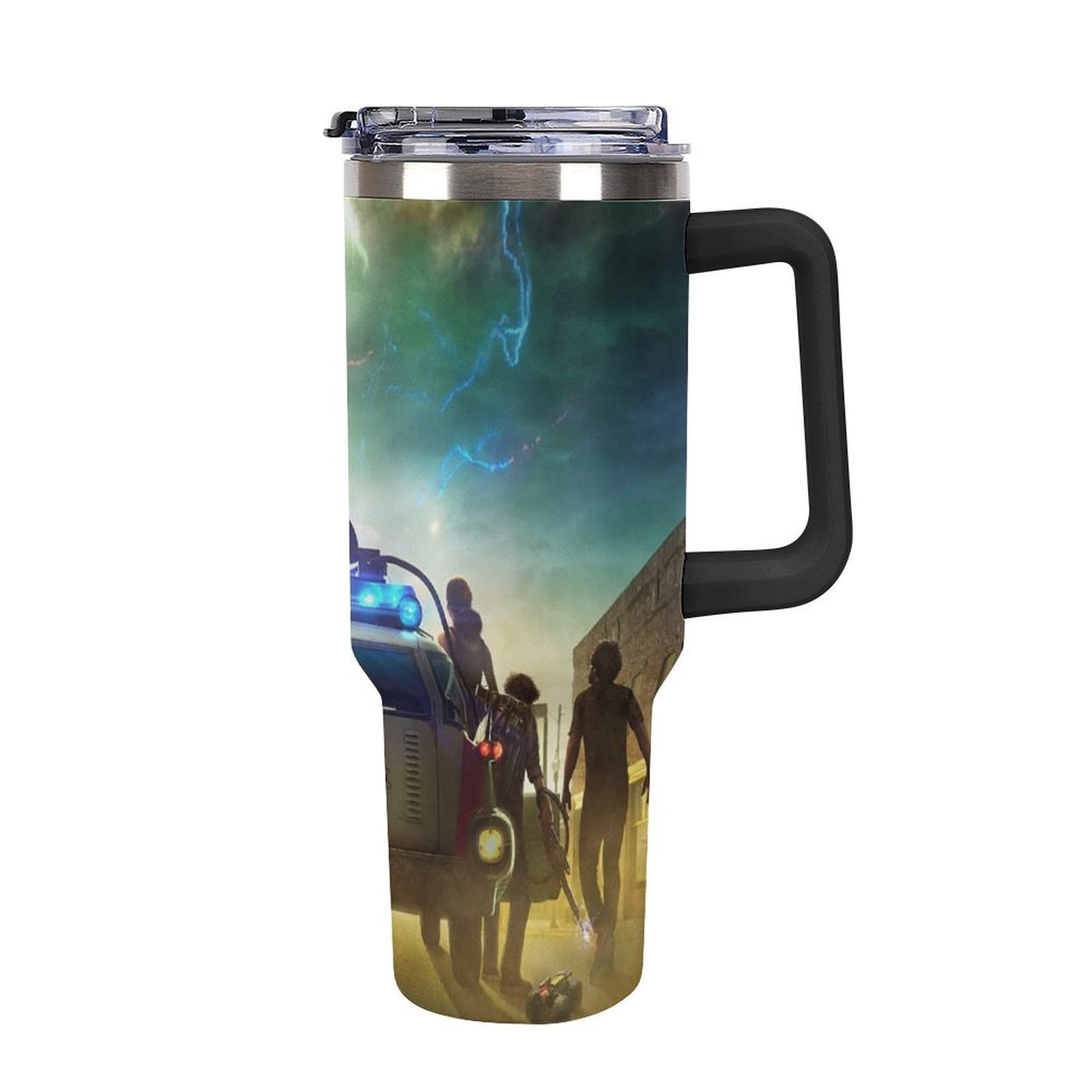 20 Oz Hard Rock Tapes Tumbler | Stainless Steel Travel Mug | Vacuum Insulated With Straw | Retro Music Design | BPA Free