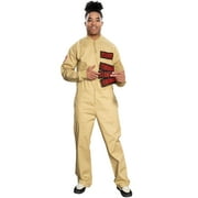 MAD ENGINE Ghostbusters Adult Costume Zip up Jumpsuit with 4 Attachable Patches