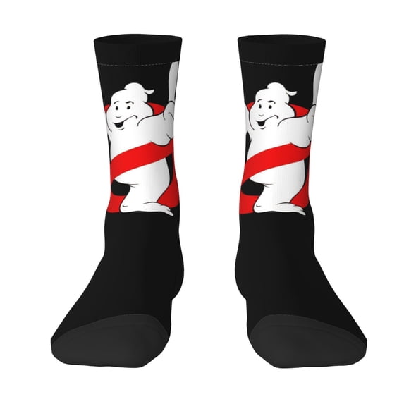 Ghostbusters Adult Socks Breathable Cozy Soft Crew Socks Novelty Casual Calf Stockings For Men Women
