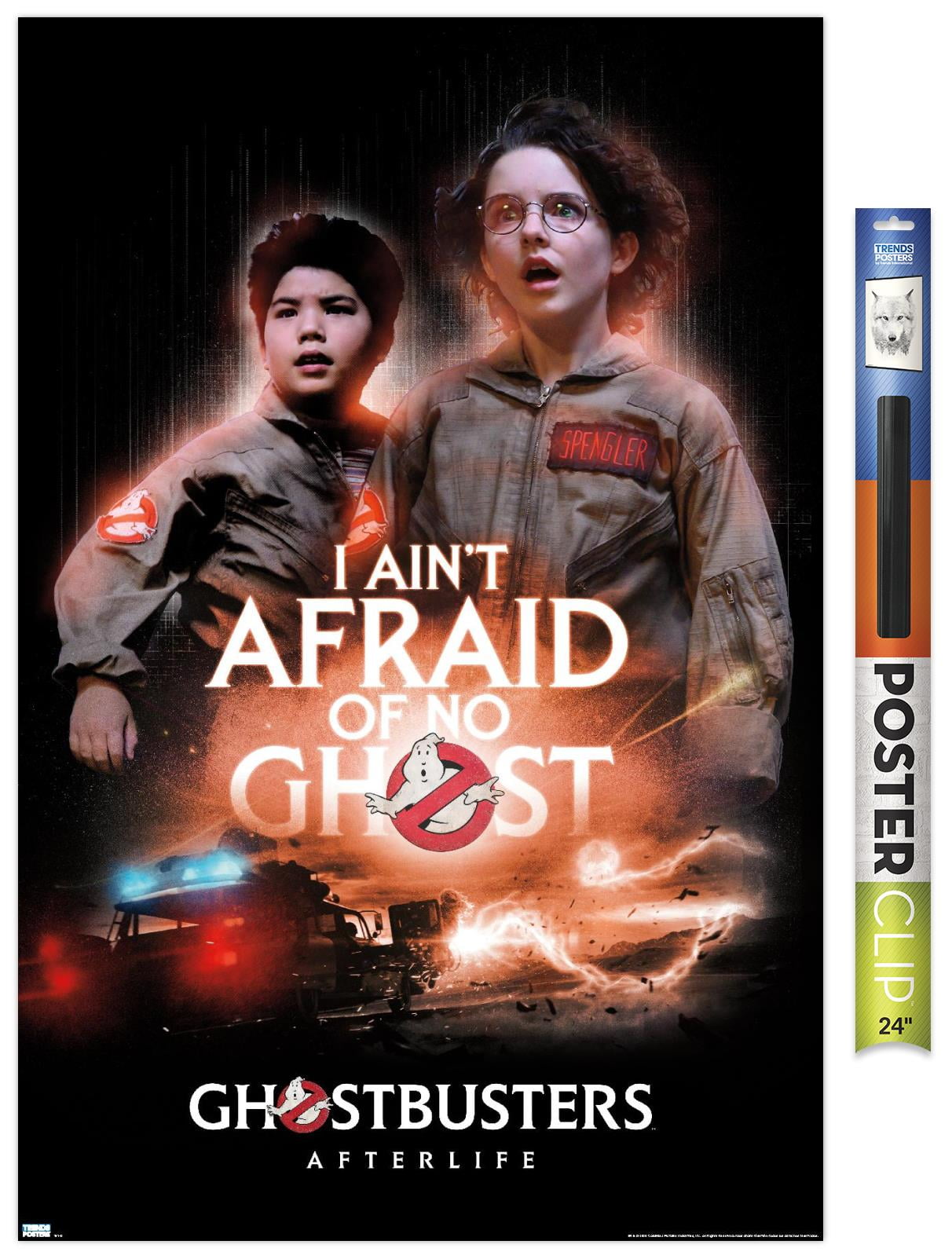 Ghostbusters: Afterlife - I Ain't Afraid Wall Poster, 14.725 x 22.375,  Framed 