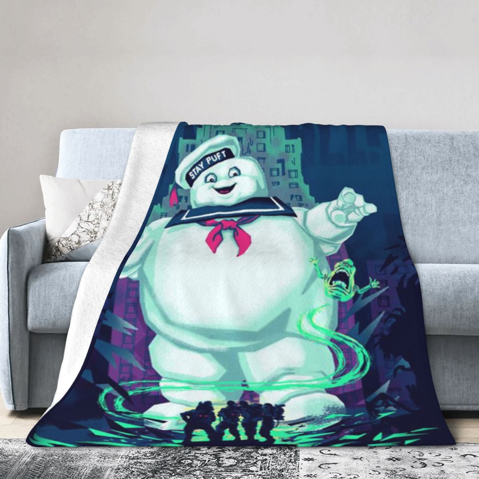 Ghostbusters Blanket Soft Warm Flannel Air Conditioning Blanket Throw ...