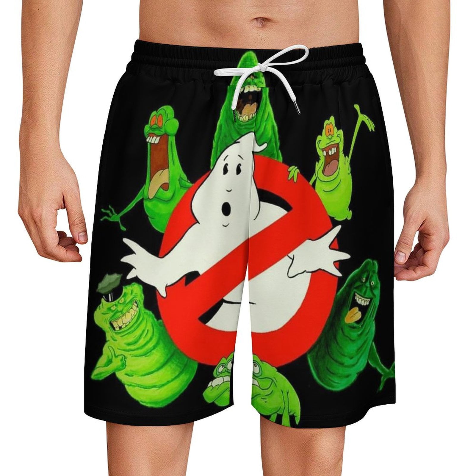 Green Cool Turtledove Short Sweatpants