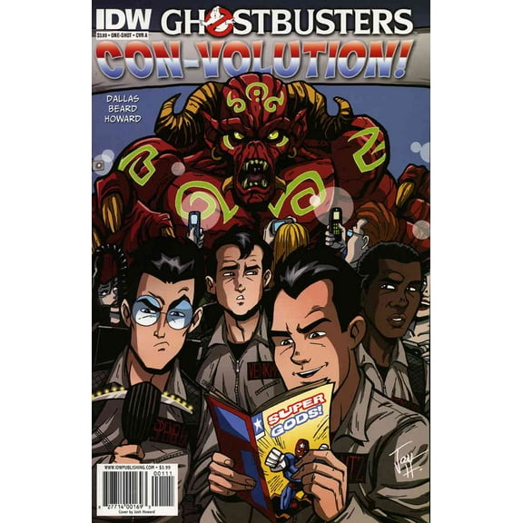 Ghostbusters Con-Volution #1A VF ; IDW Comic Book