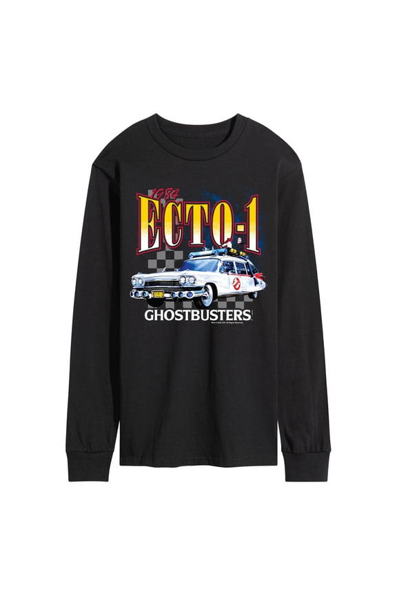 - Ecto 1 - Men's Long Sleeve Graphic T-Shirt