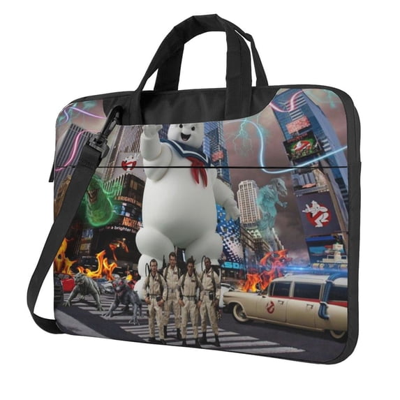 Ghostbusters Film Laptop Bag Shoulder Portable Laptop Case Sleeve Chromebook Notebook Messenger Briefcase Adjustable Handbag For Women & Men