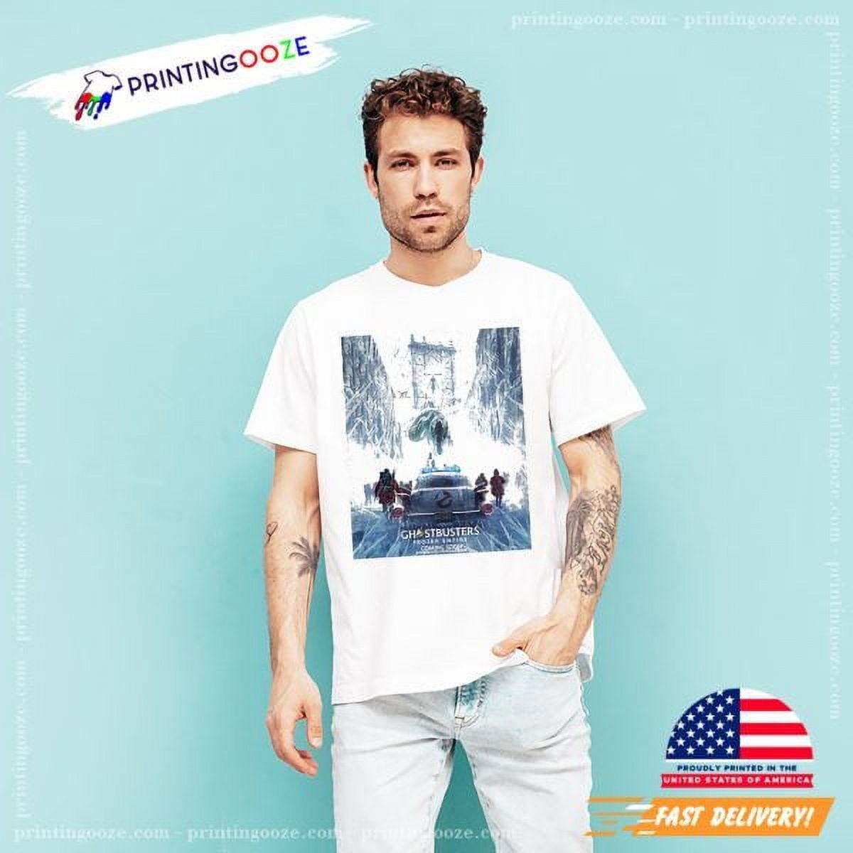 Ghostbusters Frozen Empire 2024 Movie Coming Soon Poster Shirt