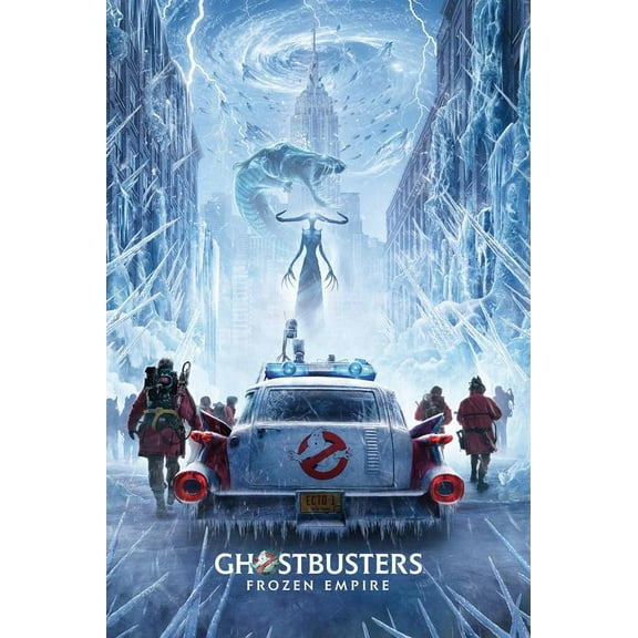 Ghostbusters: Frozen Empire 2024 Movie Poster Home Decor 12x18Inch,30x46cm, Unframed