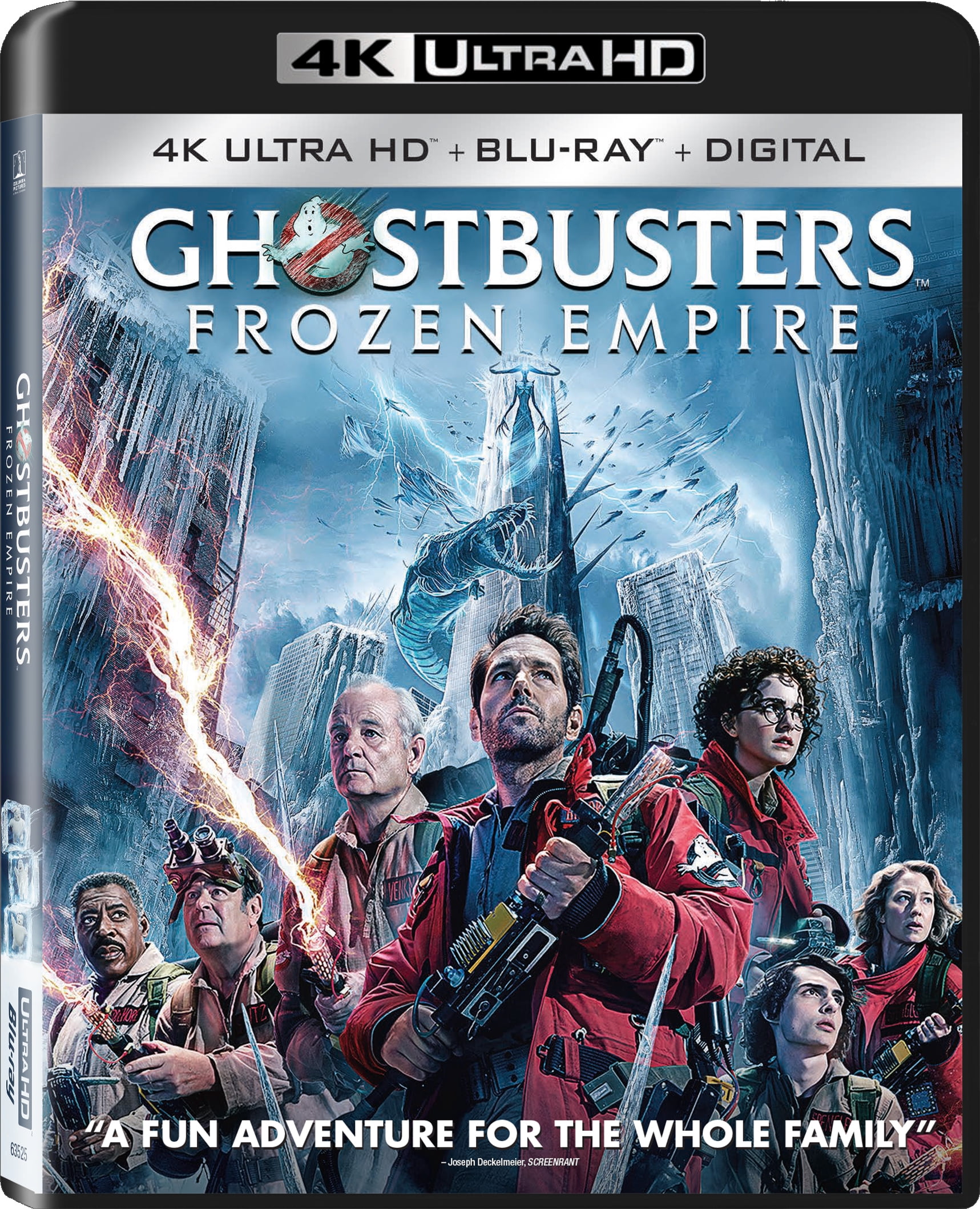 Ghostbusters: Frozen Empire (4K Ultra HD + Blu-ray + Digital Copy), Sony Pictures, Comedy