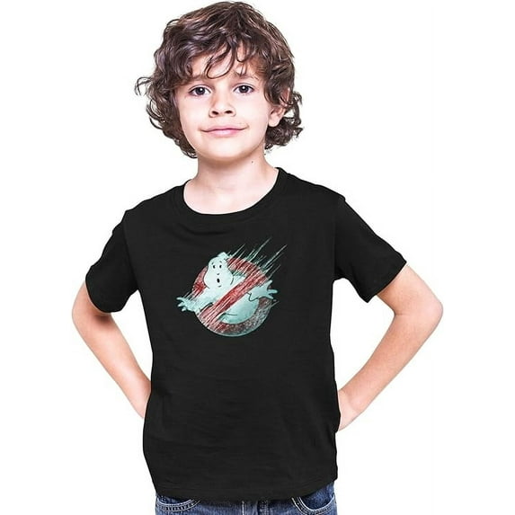Ghostbusters Frozen Empire Kids' Short Sleeve T-Shirt Special High Gloss Movie Logo Officially Licensed Sizes XS-XL