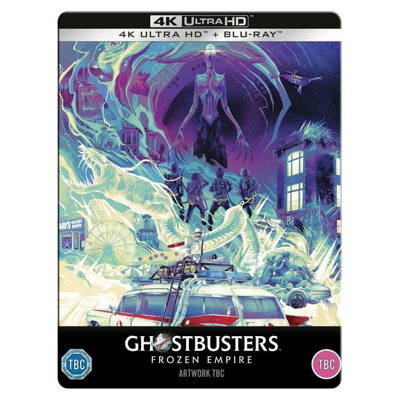 Ghostbusters: Frozen Empire SteelBook (4K Ultra HD) Patton Oswalt Emily Alyn Lind Carrie Coon