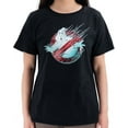 thumbnail image 1 of Ghostbusters Frozen Empire Women's Short Sleeve T-Shirt Boyfriend Fit Gloss Movie Logo Officially Licensed Sizes S-XL, 1 of 3