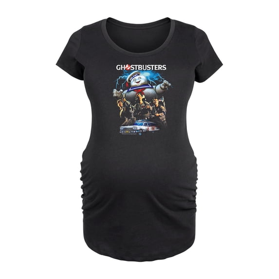 Ghostbusters - GB Group - Maternity Scoop Neck Tee