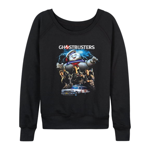 Ghostbusters - GB Group - Women's French Terry Long Sleeve Pullover