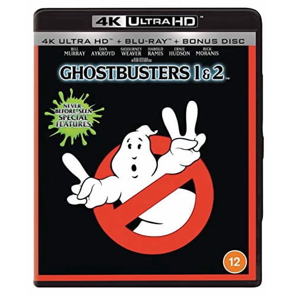 Ghostbusters/Ghostbusters 2 (4K Ultra HD) Peter MacNicol Rick Moranis William Atherton