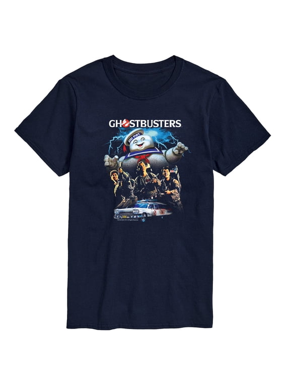 - Ghostbusters Group Men's Short Sleeve Graphic T-Shirt